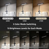 LED book light - 14-LED, USB rechargeable, warm & cool modes