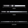Lightsaber toy - 2 in 1, 7-color LED, 75cm glow sword