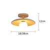LED ceiling light - Modern wood lighting for bedroom