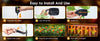 Solar LED garden lights: waterproof, decorative landscape lamp