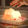 LED kids night light - dimmable, squishy novelty lamp