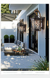 Waterproof outdoor wall light, super bright for garden and balcony