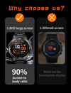 LIGE smartwatch: 800mAh, waterproof, Bluetooth calls