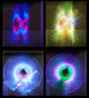 Lightsaber toy - 2 in 1, 7-color LED, 75cm glow sword