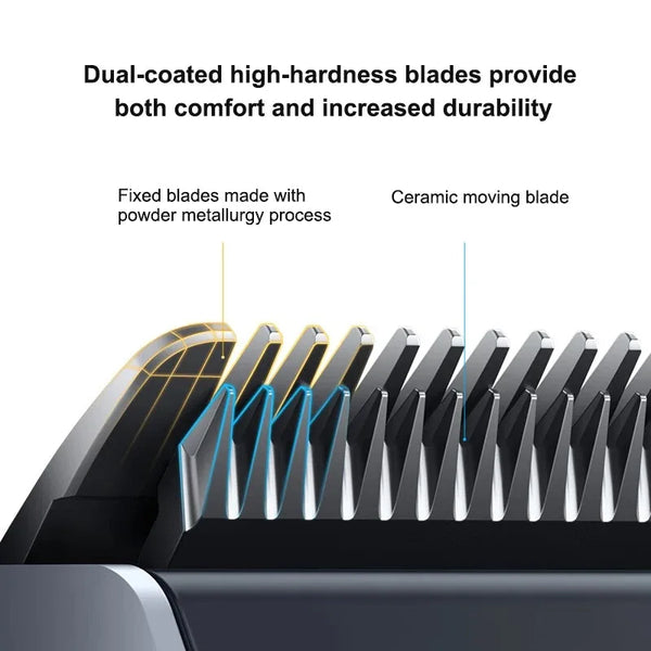 Xiaomi Mijia 2 Pro Tondeuse à cheveux - Étanche IPX7, Sans fil