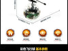 Flying LED ball toy - infrared induction helicopter for kids