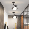 LED plafonnier - Style nordique, éclairage polyvalent de la pièce