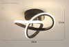LED ceiling light - Nordic aluminium for versatile use