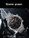 LIGE smartwatch: 800mAh, waterproof, Bluetooth calls