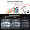 RGB LED strip lights: étanches, dimmables, 108Leds/M
