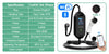 Chargeur EV Portable Intelligent AFYEEV 3,6 kW – Type 2/Type 1/GBT, 16 A, IP65