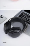 Gaming headphones wireless Bluetooth, RGB LED, noise-canceling mic