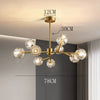 Crystal chandelier pendant lights - luxury home decor, indoor lighting