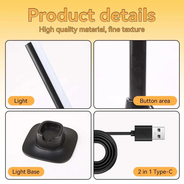 RGB LED gaming light with app control and dimming