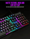 RGB gaming keyboard & mouse combo, backlit, 104 keycaps