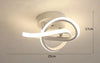LED ceiling light - Nordic aluminium for versatile use
