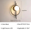 LED wall light: ambient decor for bedroom or living room
