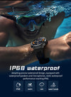 LIGE smartwatch: 800mAh, waterproof, Bluetooth calls