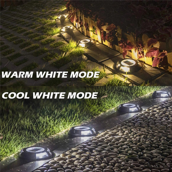 Solar LED outdoor lights: waterproof, garden-friendly