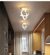 LED ceiling light - Nordic aluminium for versatile use
