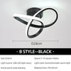 LED porch ceiling light - surface mounted, versatile