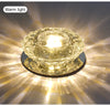 LED ceiling light - metal, modern for living room/corridor