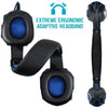 Gaming headset for PS4/PS5/Xbox/PC - noise cancelling, 120° adjustable