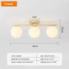 LED ceiling light: modern, glass finish