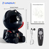 LED kids projector night light: astronaut galaxy design