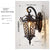 Waterproof outdoor wall light, super bright for garden and balcony