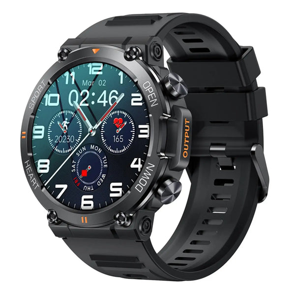 Smartwatch K56Pro men's - heart rate, Bluetooth, long battery life