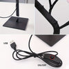 Rose tree LED night light - USB powered, perfect for decor