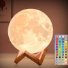 3D moon lamp - LedmePlay, USB rechargeable with remote