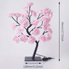 Rose tree LED night light - USB powered, perfect for decor