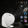 Star projector LED lamp - kids bedroom night light, 12 discs included