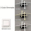 LED plafonnier dimmable – 28W, design moderne incurvé