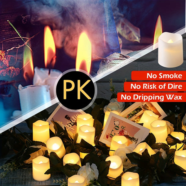 LED candle lights - Decorative night lights for parties