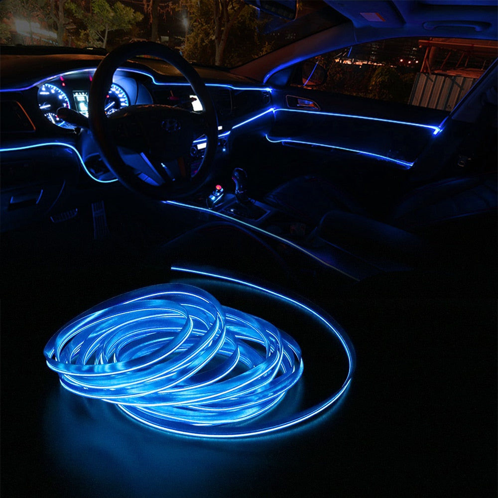 Neon LED Car Interior Lighting Strips