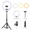 LED selfie ring light, 10-13 inches with tripod