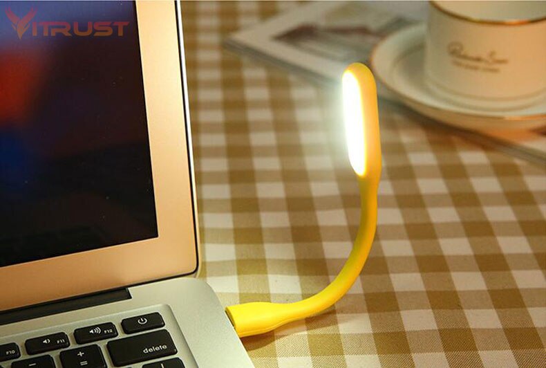 Mini USB night reading light