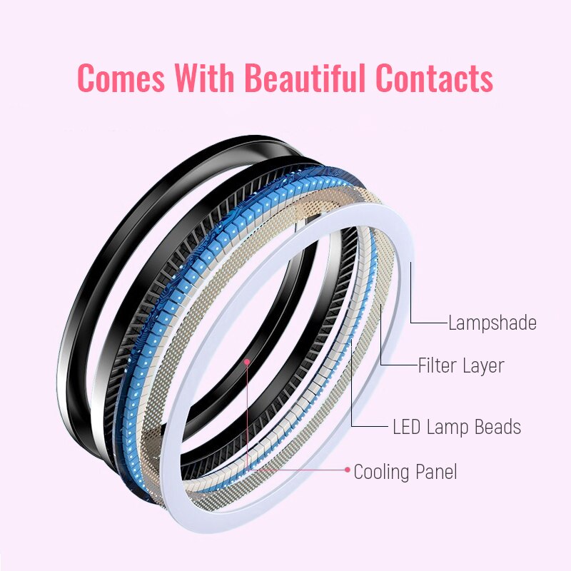 10 13 inches LED Selfie Ring Light With Tripod