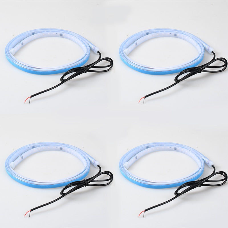 Car Door Decoration Light Strips Strobe Flashing Lights