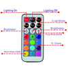 Waterproof IP68 submersible LED lights, multi-color
