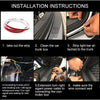 LED car trunk tail light 120cm, colorful dynamic