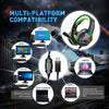 RGB gaming headphones - USB wired, noise cancelling