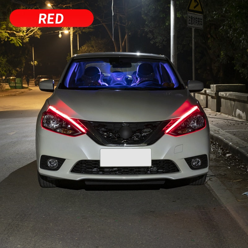 Led DRL Car Flexible Waterproof Auto Turn Signal