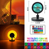 LED lampe projecteur de coucher de soleil - ambiance arc-en-ciel