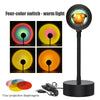 LED lampe projecteur de coucher de soleil - ambiance arc-en-ciel