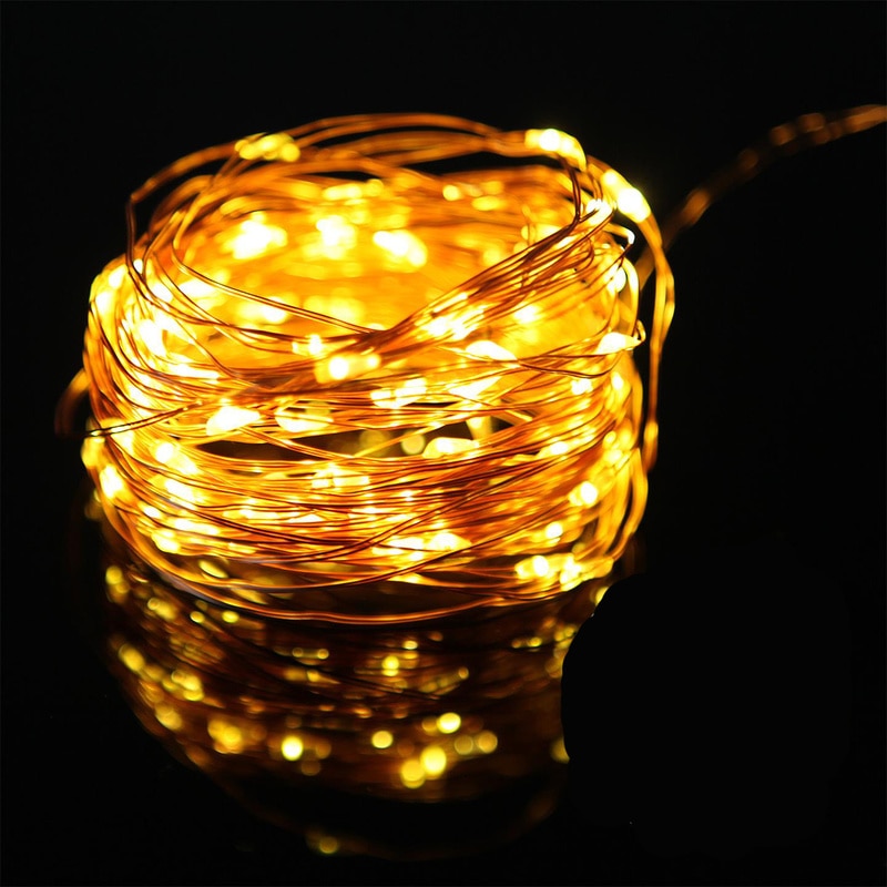 Waterproof USB/Battery LED String Light 5M 10M