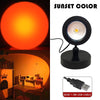 LED lampe projecteur de coucher de soleil - ambiance arc-en-ciel